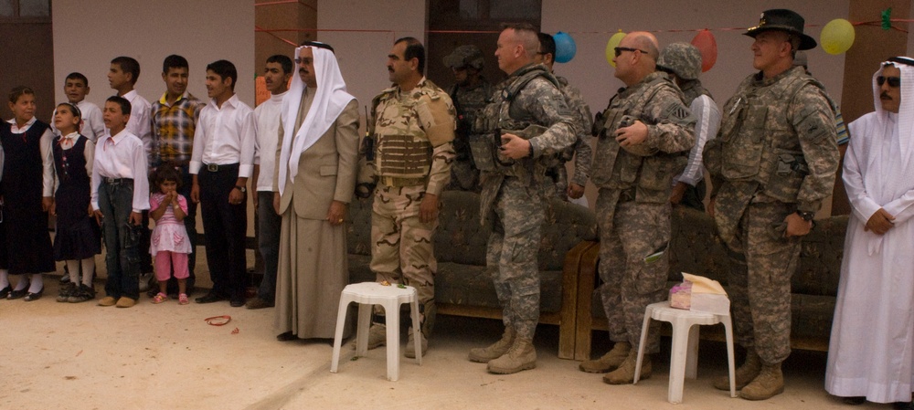 School opens, promise for peace in Rashaad