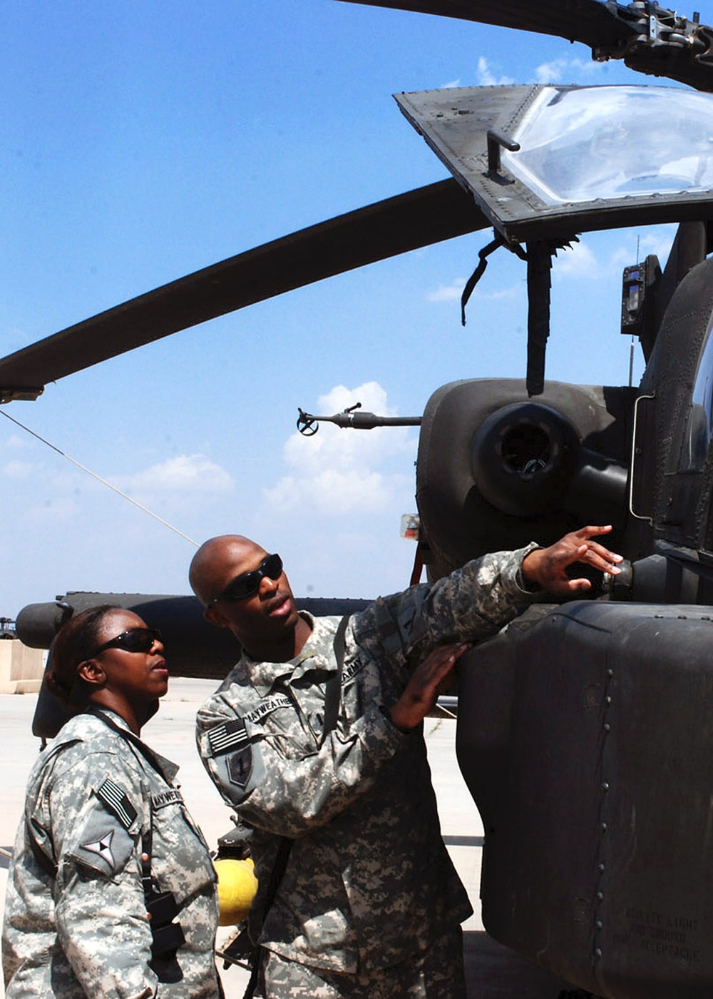 Mother's Day surprise:  Mother visits son in Iraq