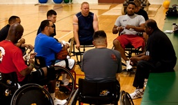 All-Marine Warrior Games Wheelchair Basketball Team