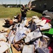 floodwaters at the Navy Recruiting Command storage annex