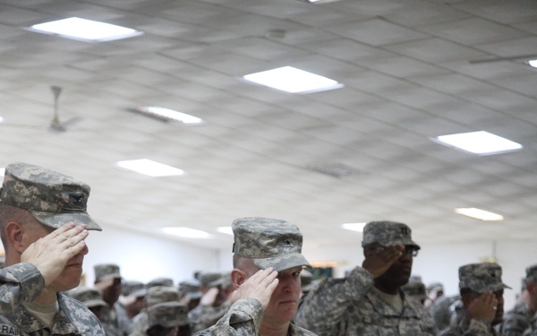 Change of Command Ceremony