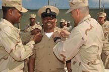 Master Chief Frocking and Re-enlistment