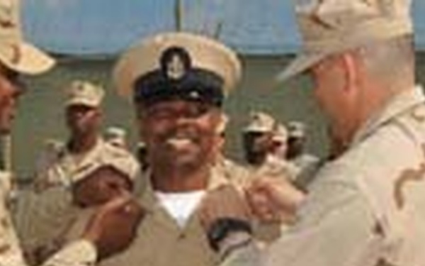 Master Chief Frocking and Re-enlistment