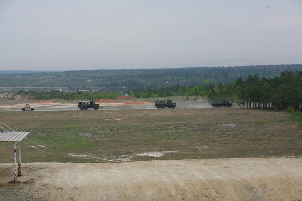 Training for the Kill Shot: Logistics Marines Set Fort Bragg Live-fire Range Ablaze