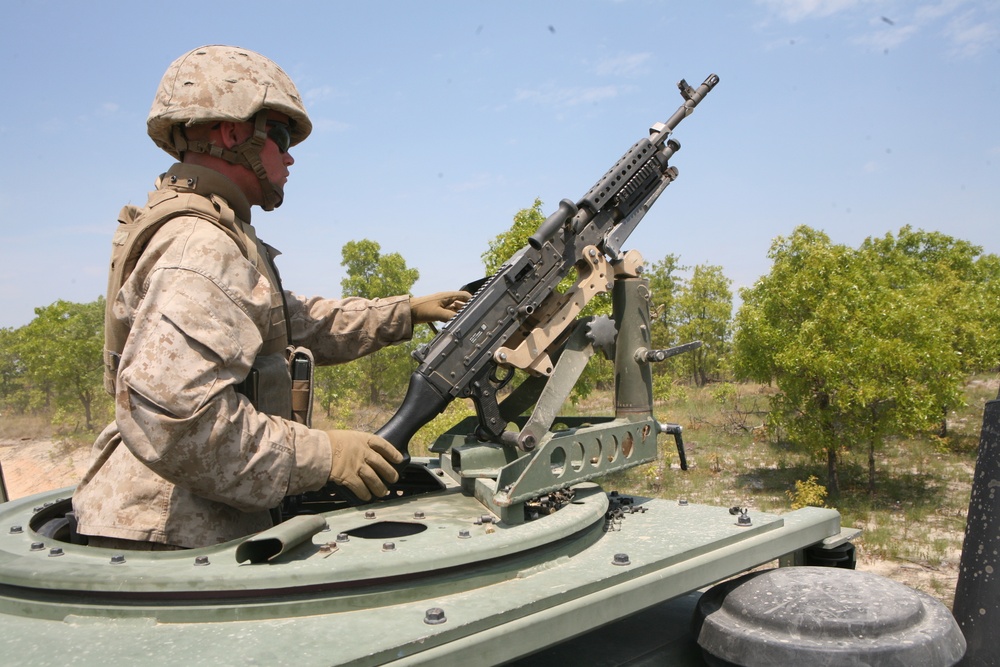 Training for the Kill Shot: Logistics Marines Set Ft. Bragg Live-fire Range Ablaze