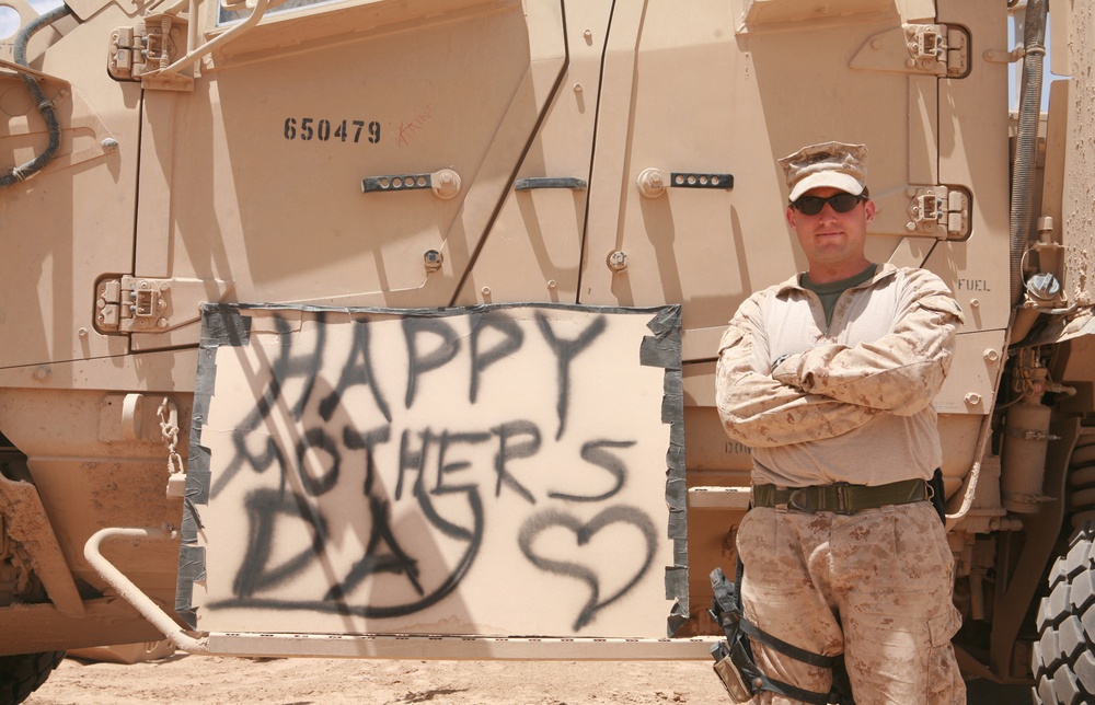 Happy's Mother's Day for Marines in Marjah