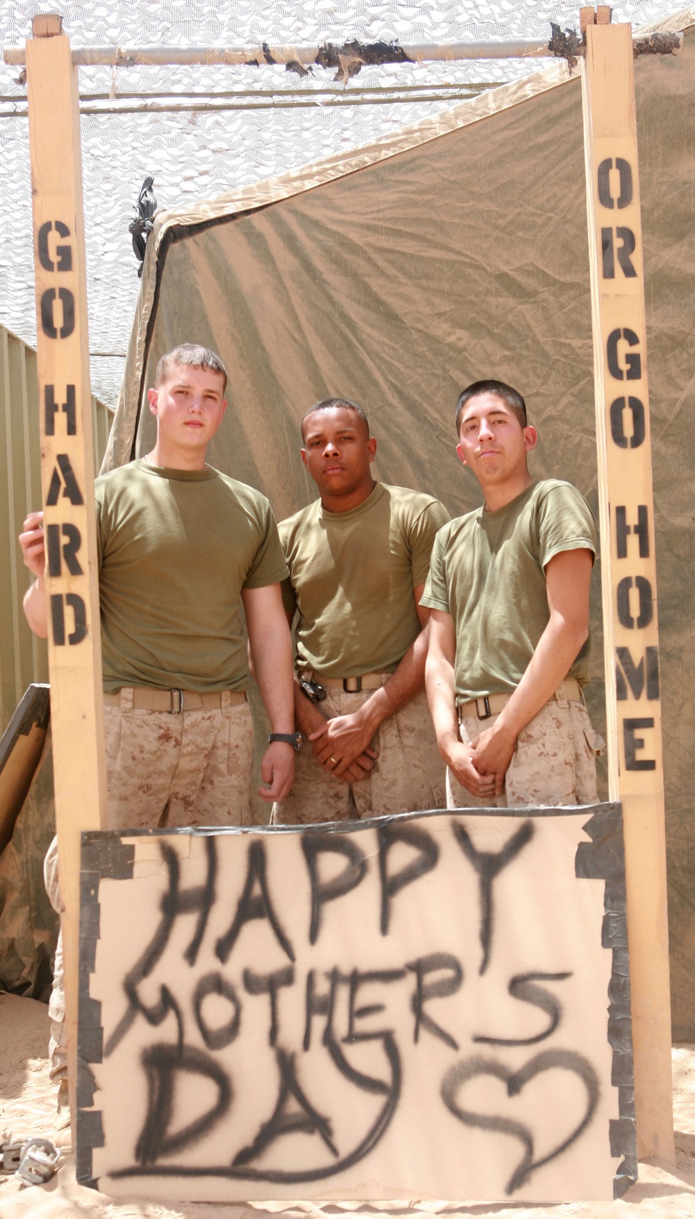 Happy's Mother's Day for Marines in Marjah