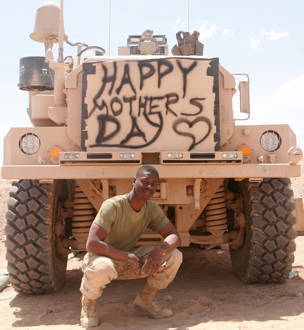Happy's Mother's Day for Marines in Marjah