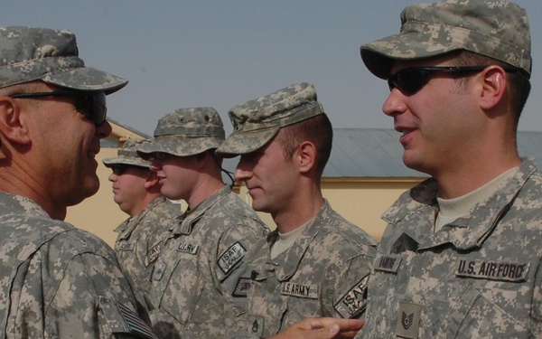 Agriculture team marks milestone, earns combat patch for Afghanistan service