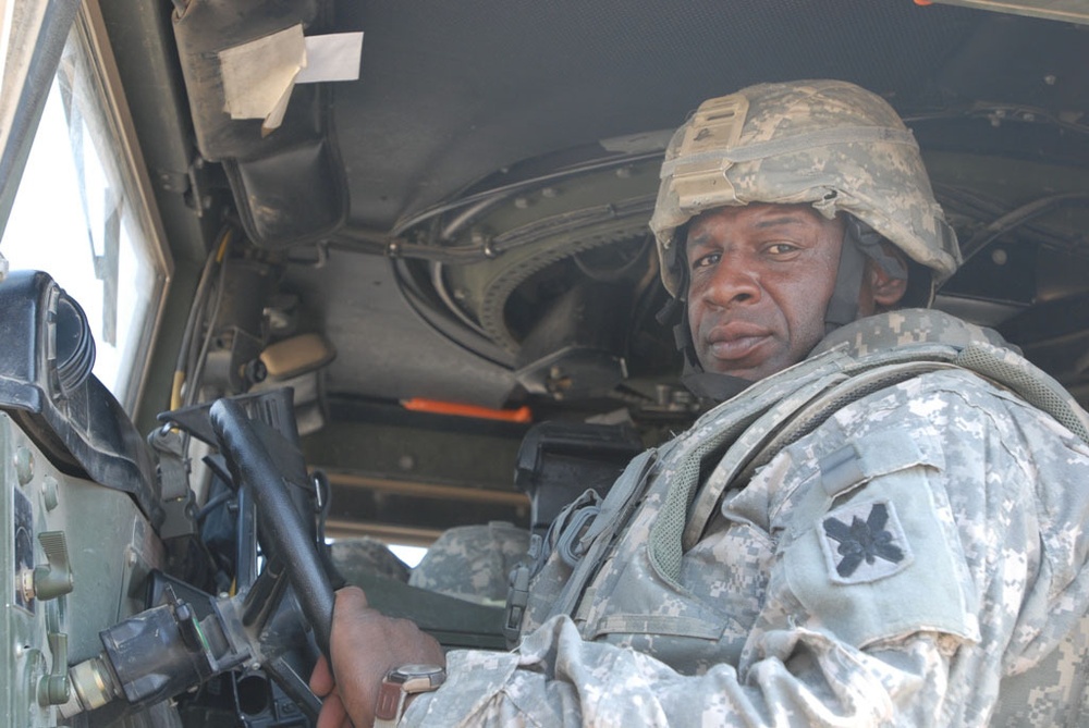 Guardsman commits to continue service while deployed