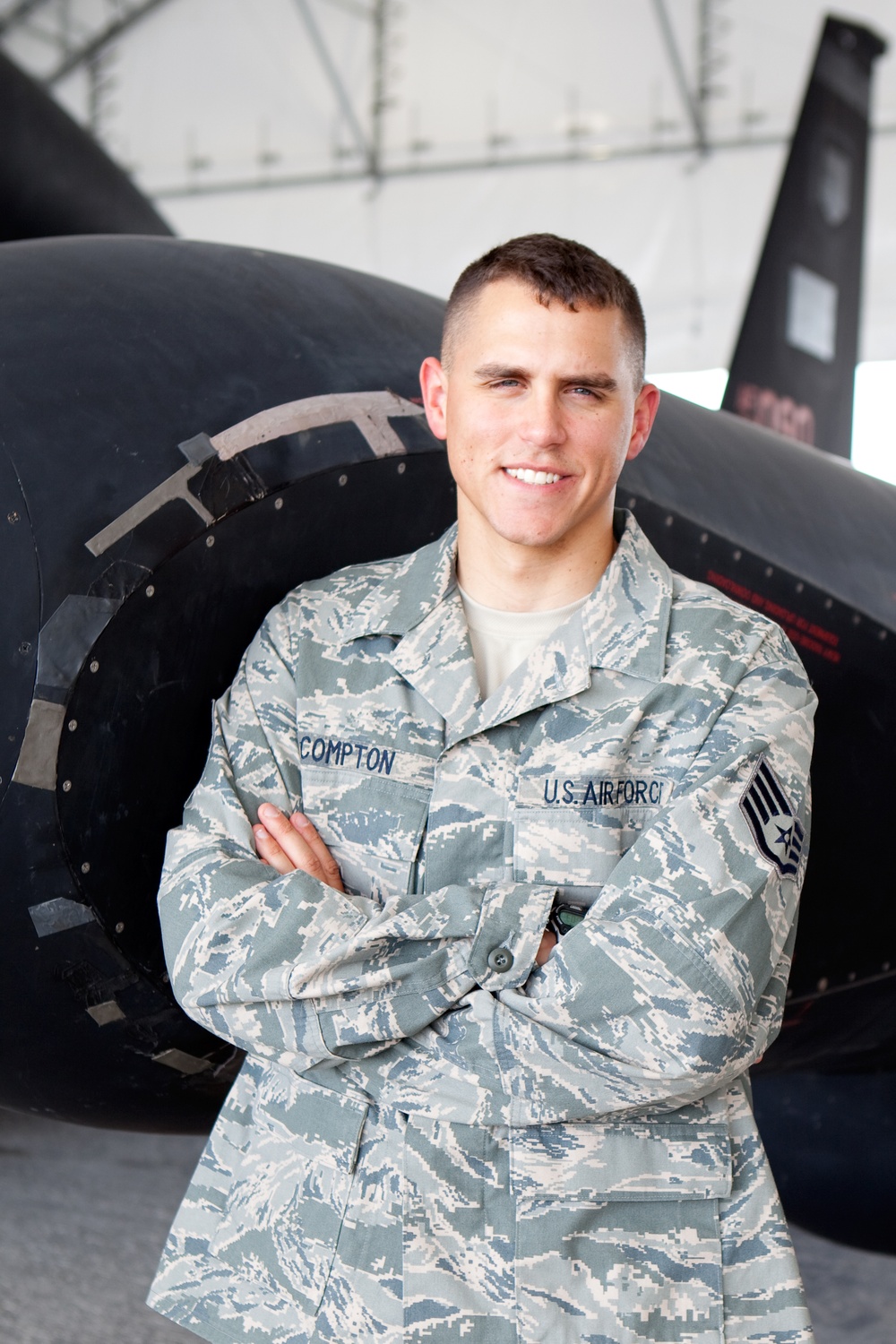 Beale NCO, Crisfield Native, Tracks Maintenance Data for Deployed U-2 Aircraft