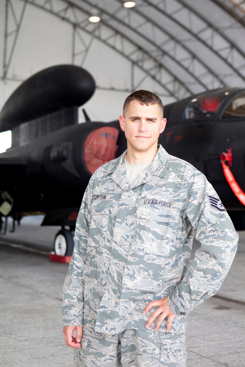 Beale NCO, Crisfield Native, Tracks Maintenance Data for Deployed U-2 Aircraft