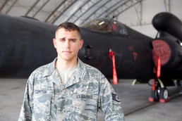 Beale NCO, Crisfield Native, Tracks Maintenance Data for Deployed U-2 Aircraft