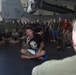 Best of UFC fighters aboard USS Nassau