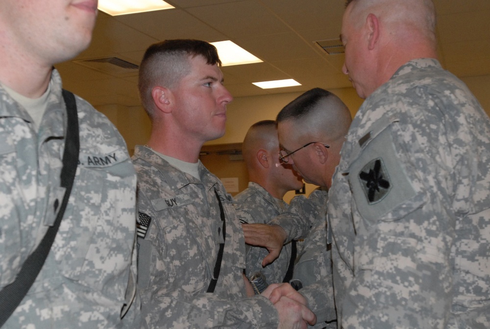 Louisiana National Guard's Tiger Brigade holds Combat Patch Ceremony