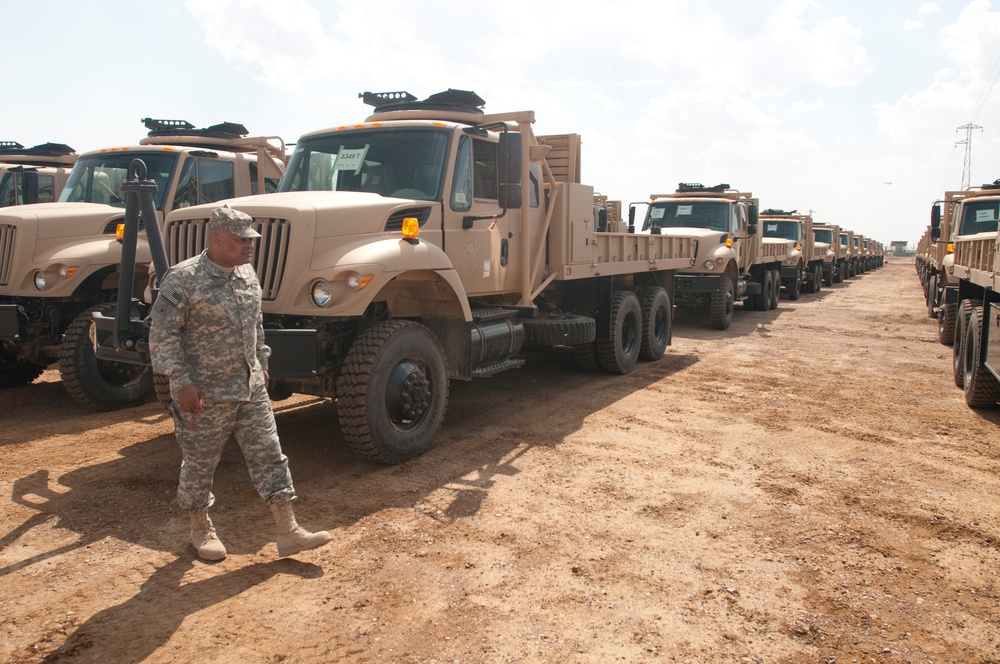 CSM Coleman, USF-I DCG-O Senior enlisted advisor, visits Camp Taji