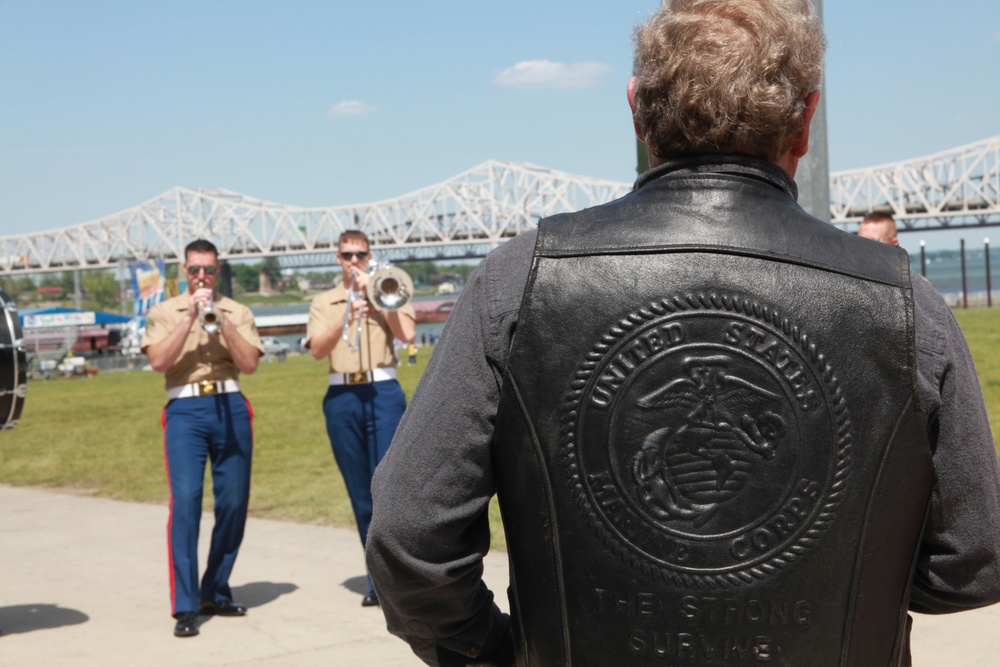 Run for the Roses:  2nd MAW Band Visits Louisville, Ky., Supports Kentucky Derby Events