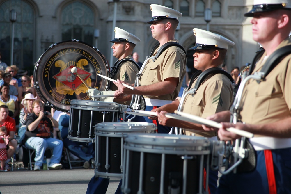 Run for the Roses:  2nd MAW Band Visits Louisville, Ky., Supports Kentucky Derby Events