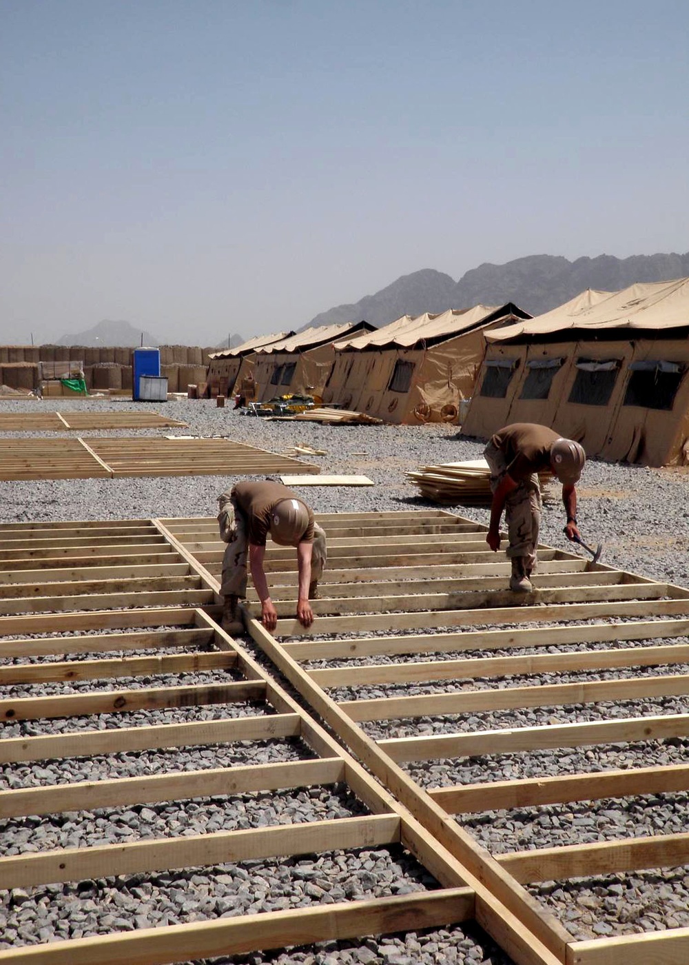Construction in Afghanistan