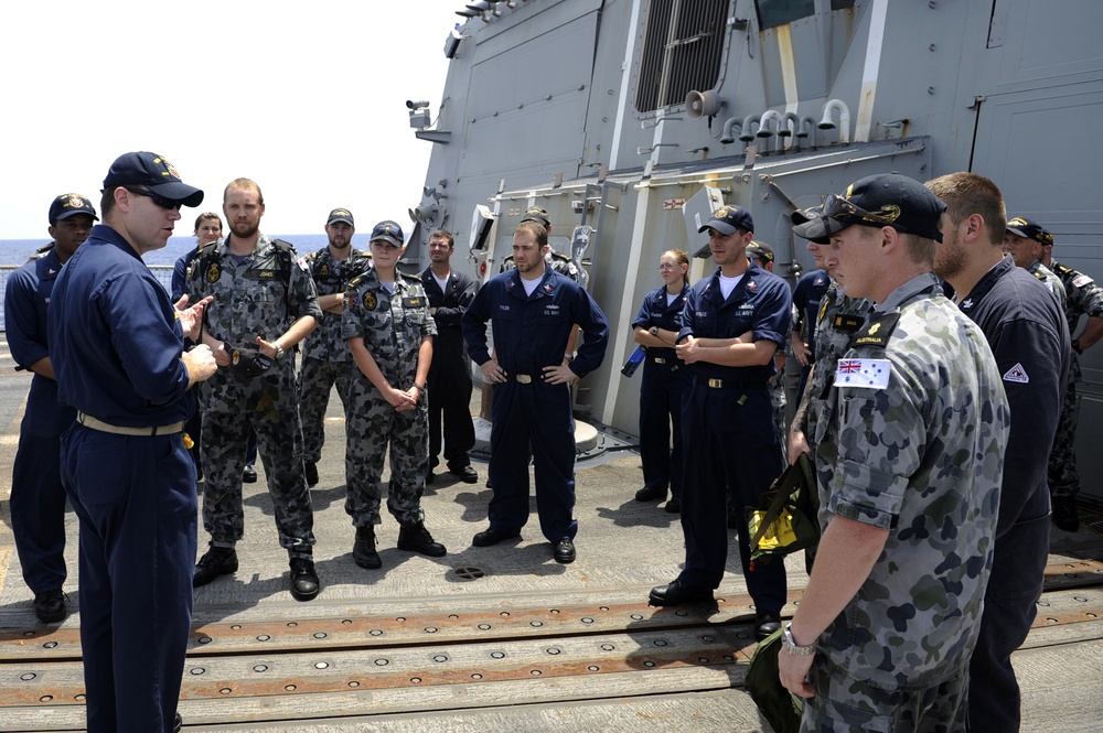 USS Farragut action