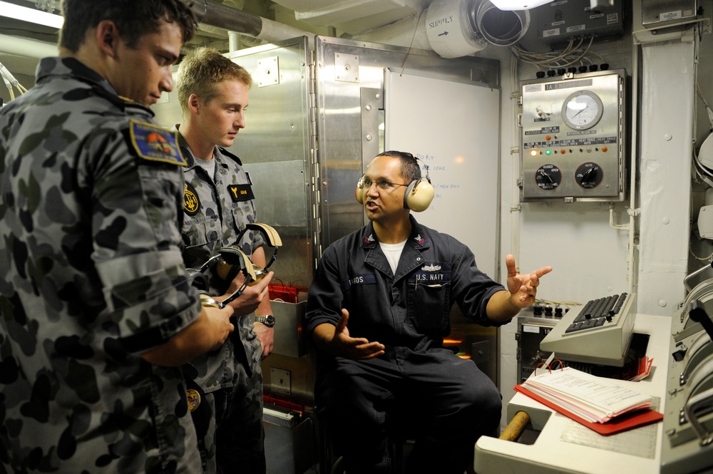 USS Farragut action