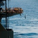 USS Nassau action