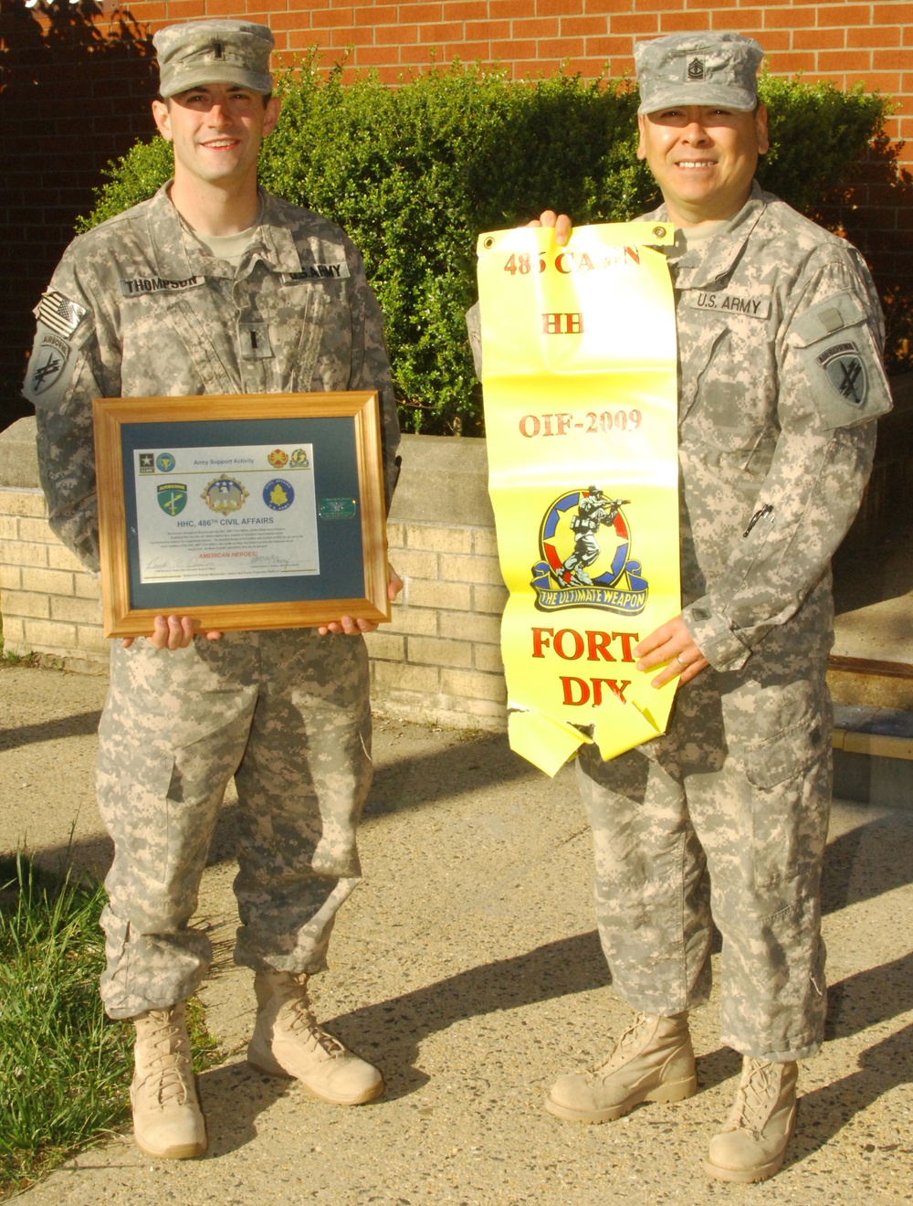 Civil Affairs Soldiers Return From Iraq