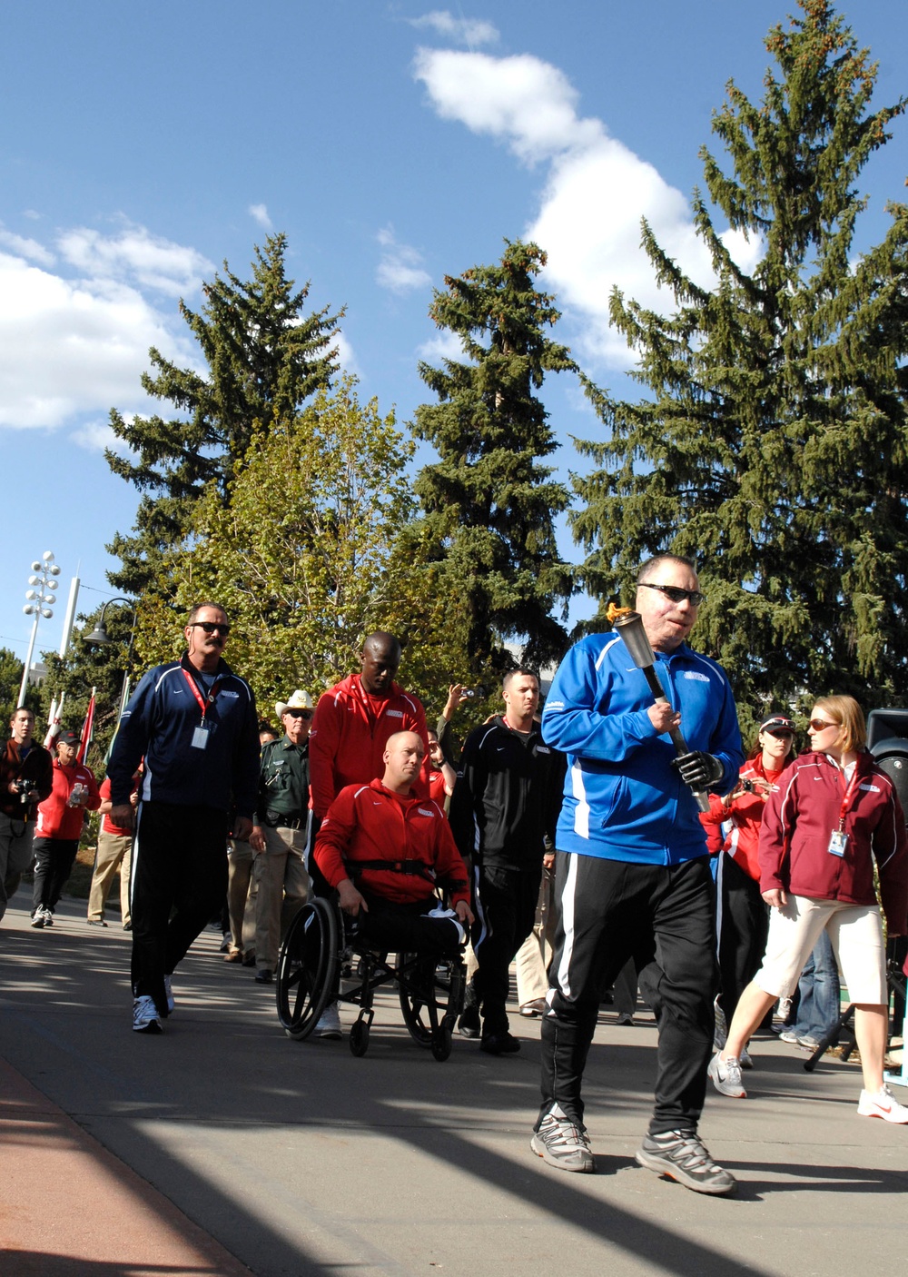 Wounded warriors open, participate in competition