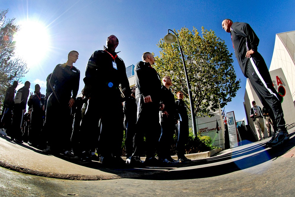 Wounded warriors open, participate in competition