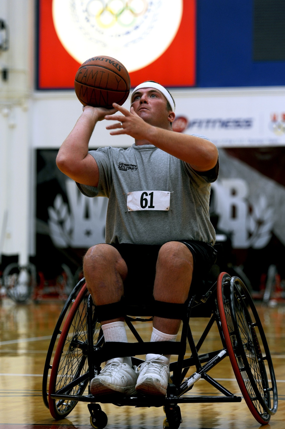 Wounded warriors open, participate in competition