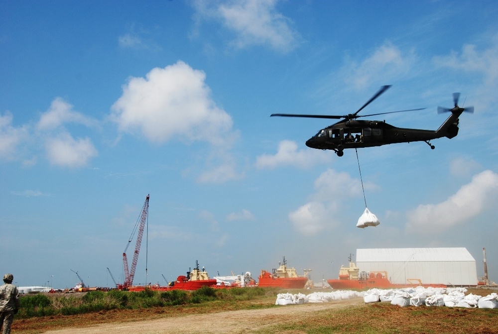 Louisiana oil spill relief efforts