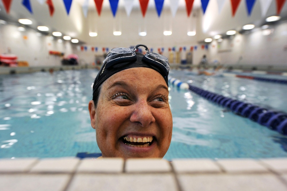 Former Airman Continues on Despite Illness