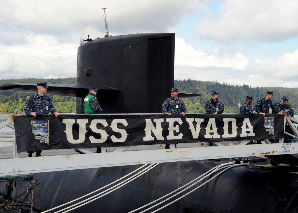 USS Nevada in Washington