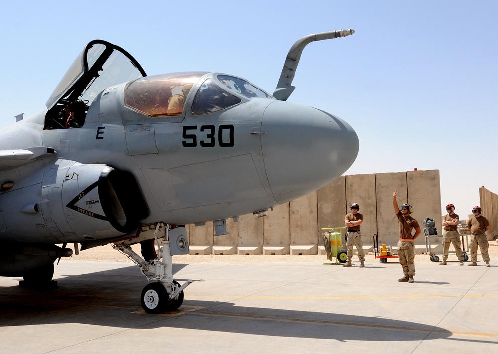 Air Force and Navy Warfighters Partner in Prowler