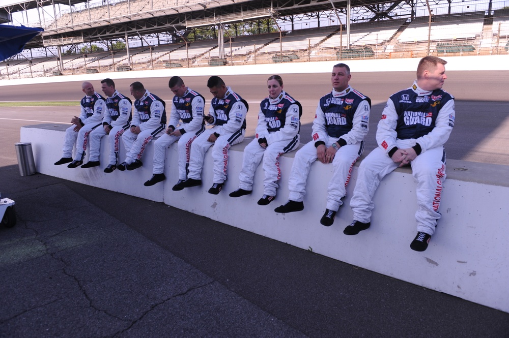 Two-seater rides at the Indianapolis Motor Speedway