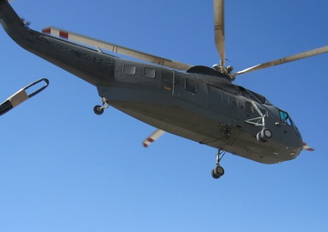 Helicopter Leaves FOB Tillman