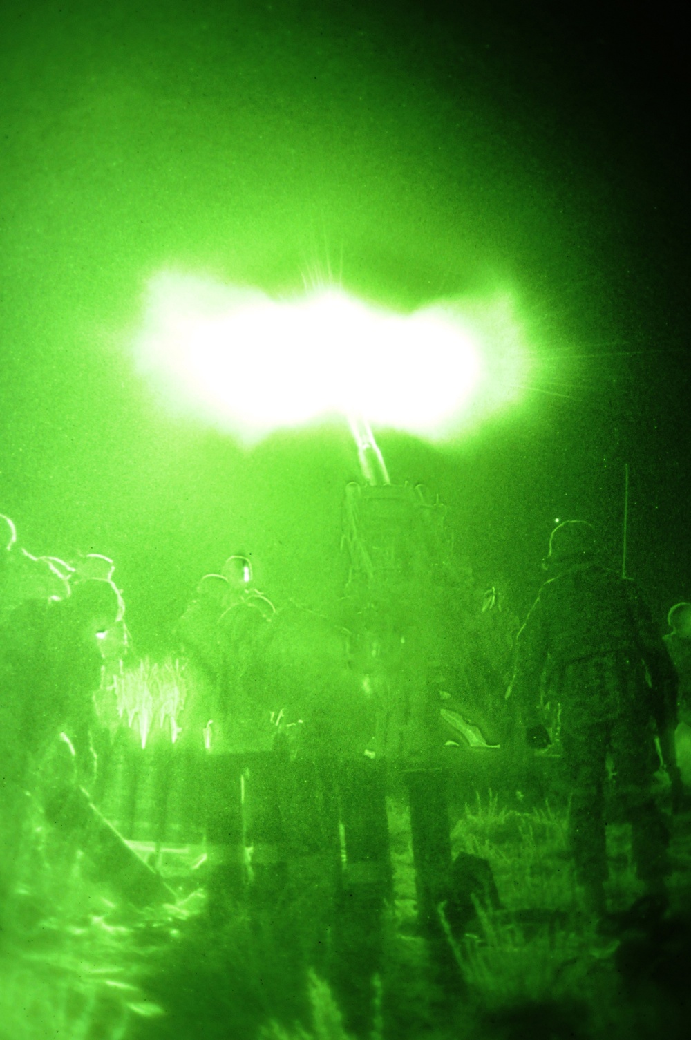 Airborne Artillery Light Up the Night at JFEX