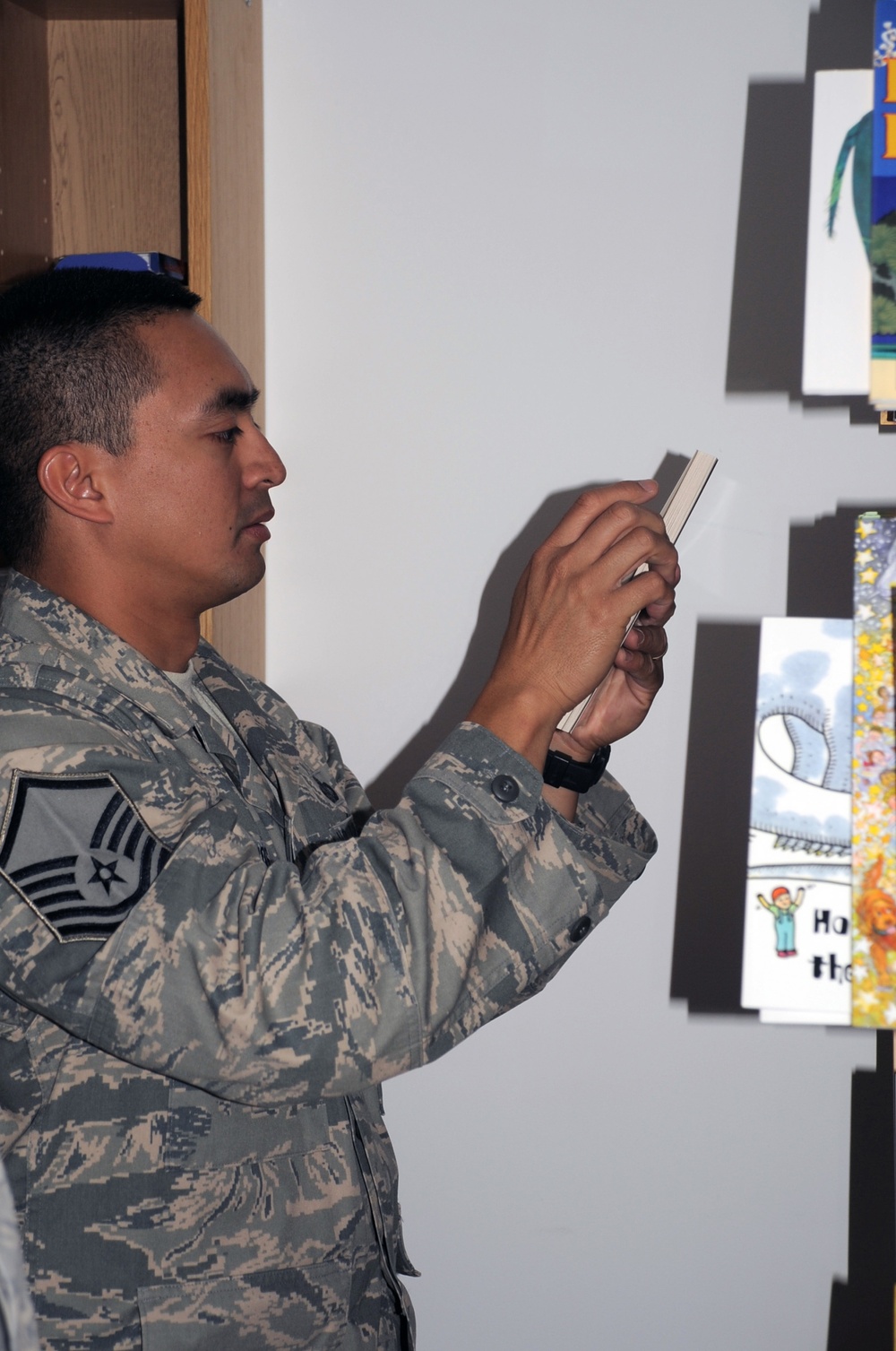 Deployed Airmen Keep Home Communication Lines Open Through Reading Program