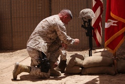 Marines remember and honor a fallen brother