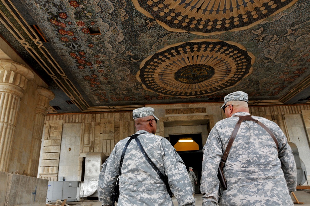 Texas Adjutant General Visits Camp Prosperity