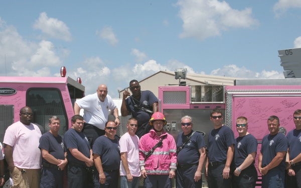 Pink Heals Tour 2010 visits Air Station, raises cancer awareness