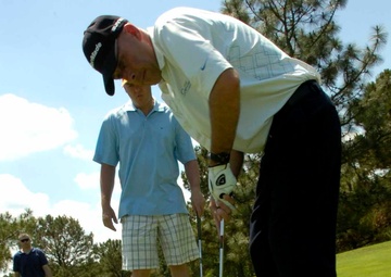 Cavalry troopers hit the links