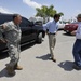 Governor Bobby Jindal Arrives at Cypres Cove Press Conference