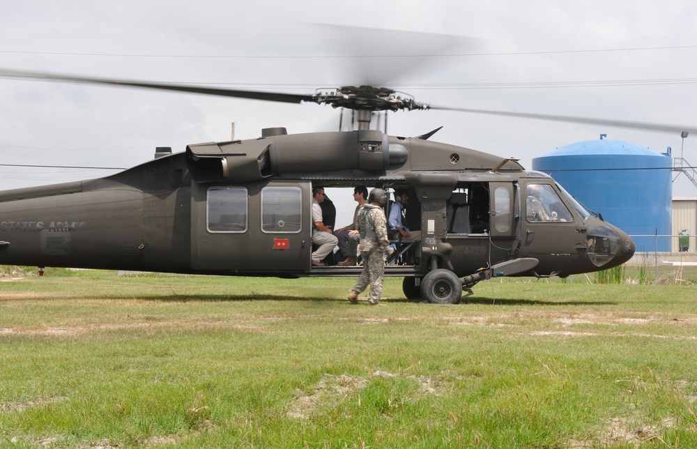 Governor Bobby Jindal Leaves at Cypres Cove Press Conference