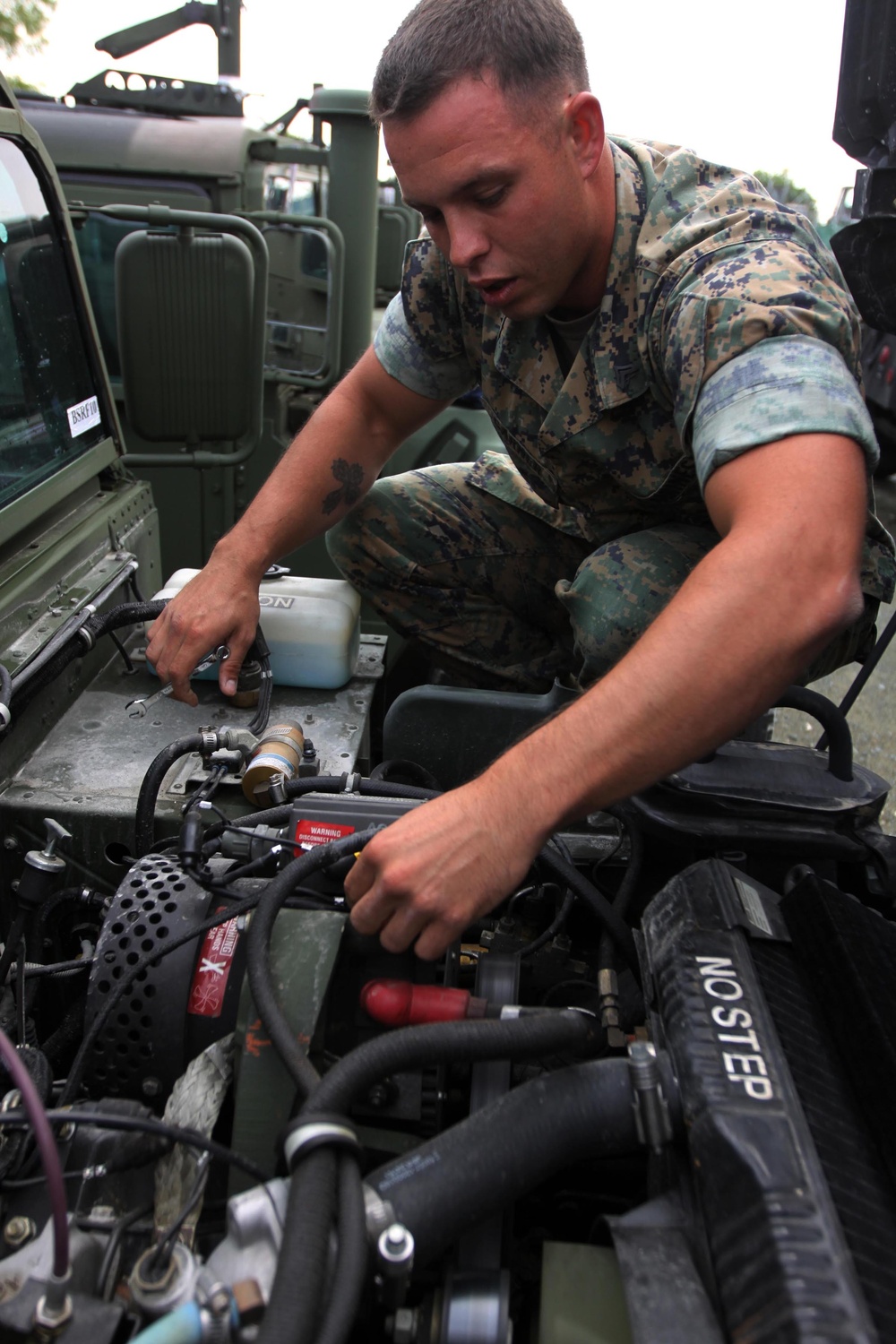 Motor T Marines Prep for Black Sea Rotational Force 2010