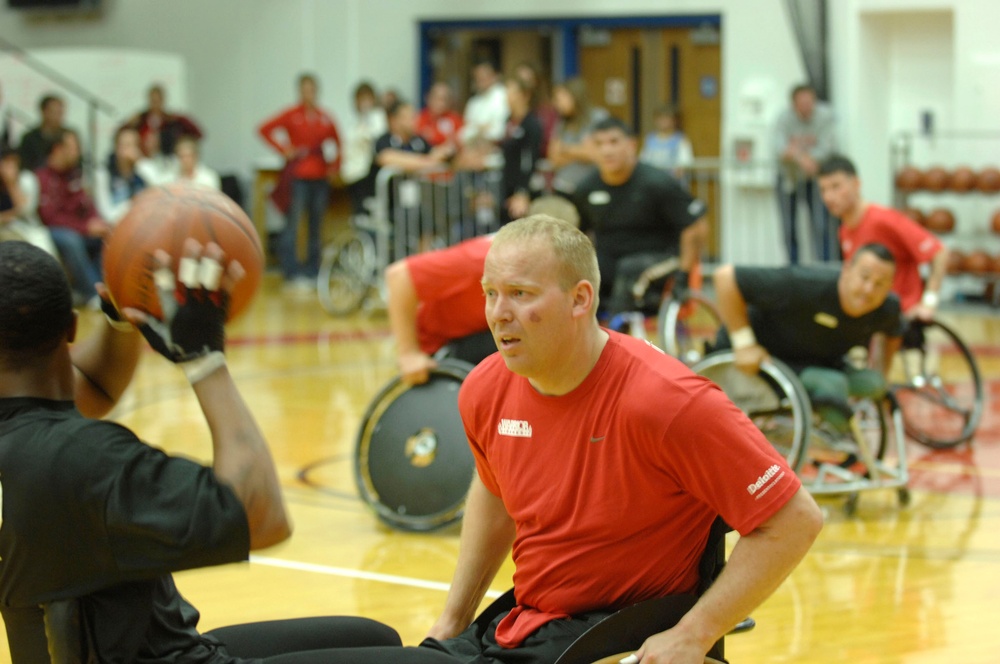 Marines Roll Away With Wheelchair Basketball Gold