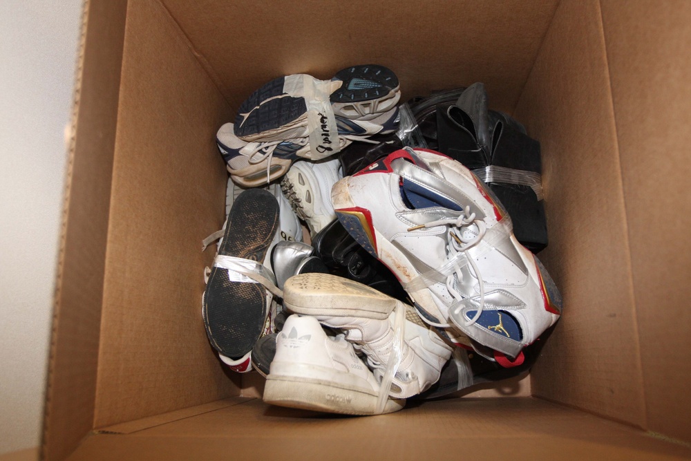 Miramar Marines make a difference one shoe at a time