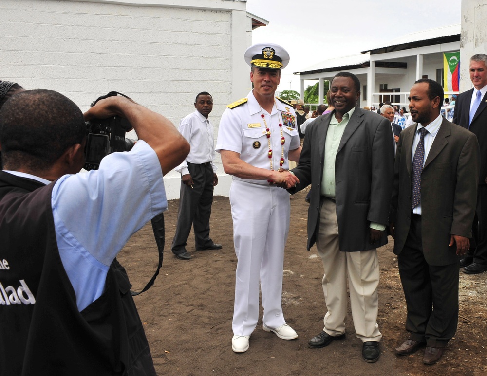 School Dedication in Comoros