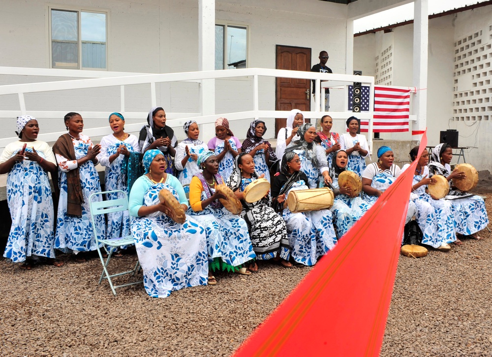 School Dedication in Comoros