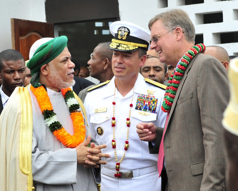School Dedication in Comoros